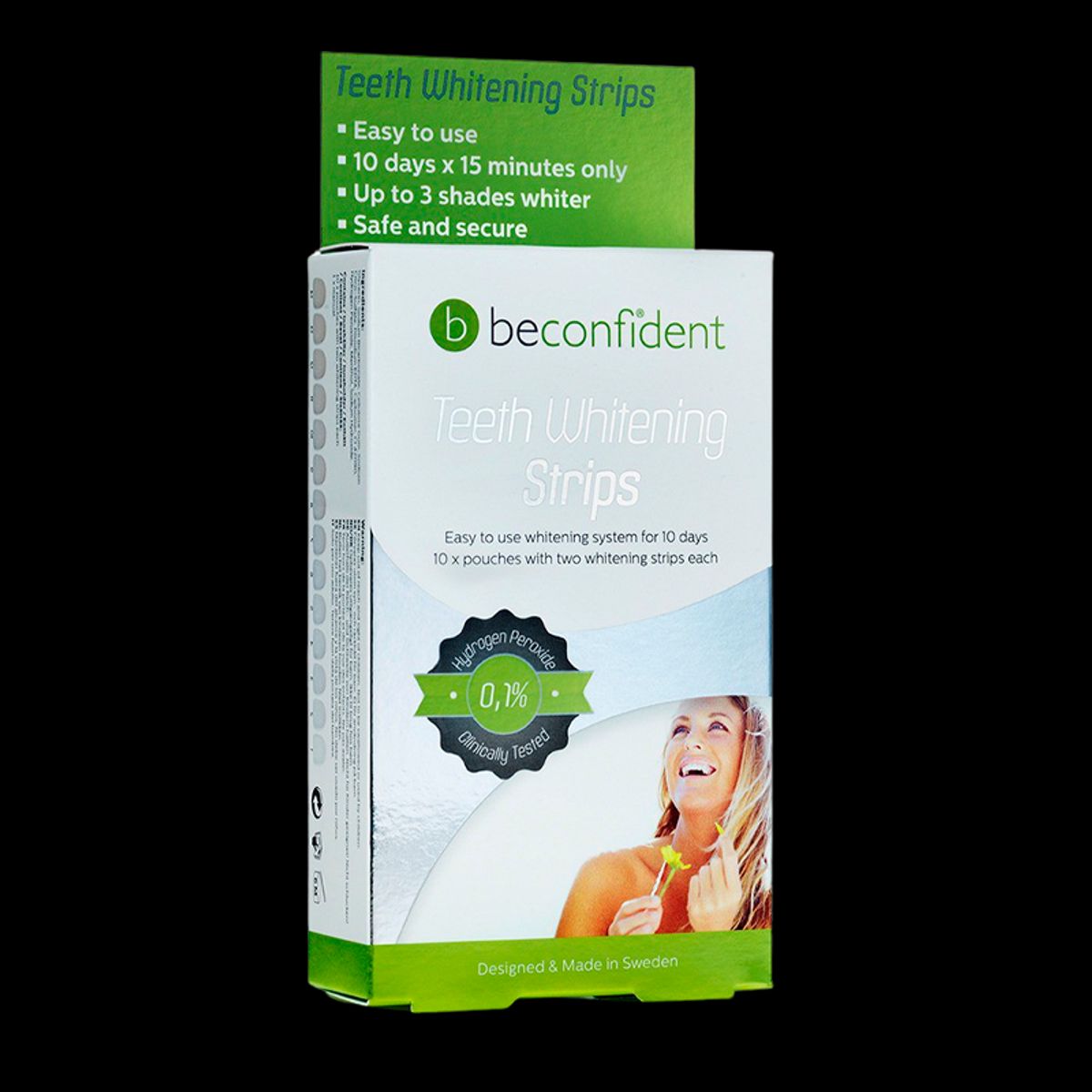 Beconfident Teeth Whitening X3 Strips 10 days (10 stk)