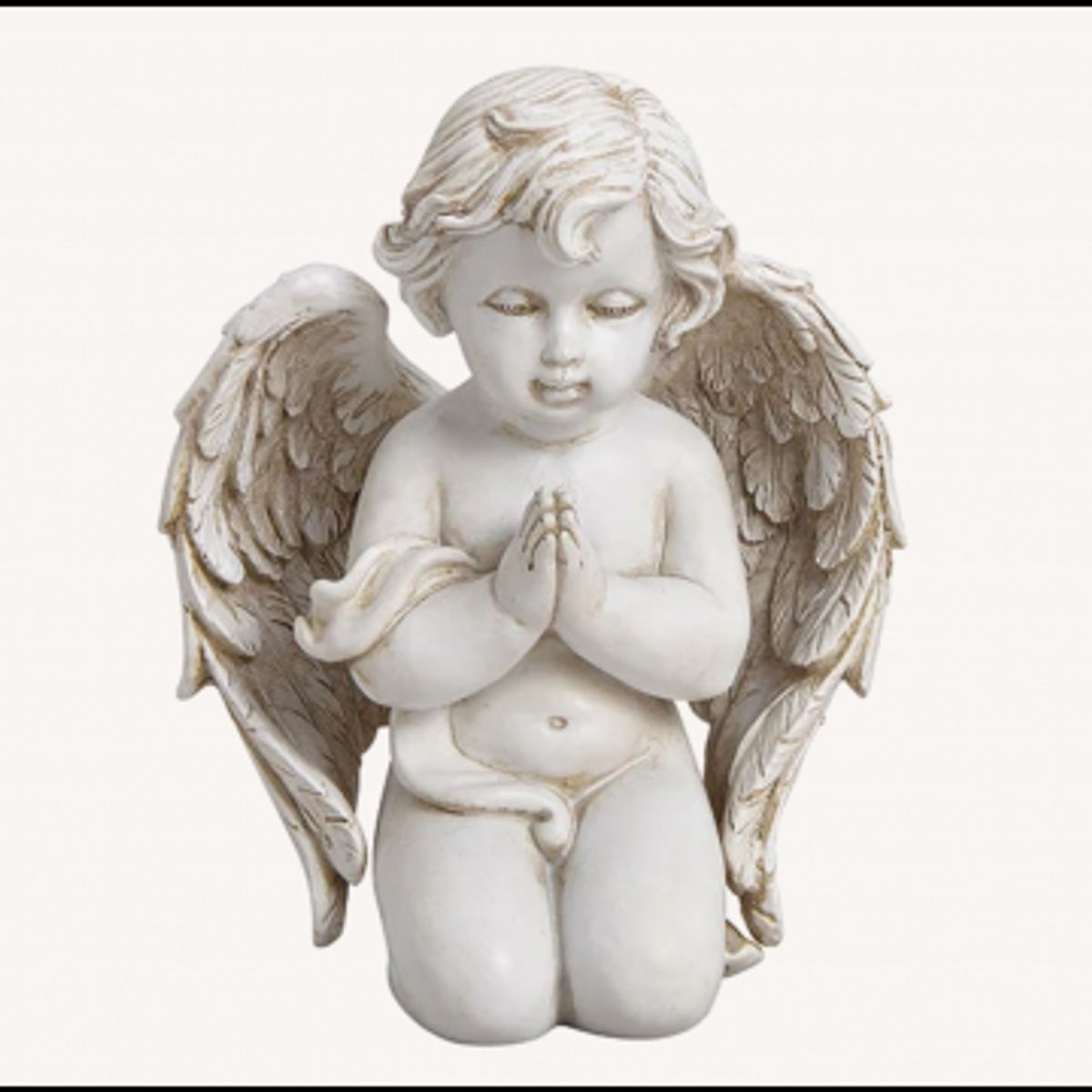 Bedende Engel 14 cm - Engle figurer - GodKarmaShop