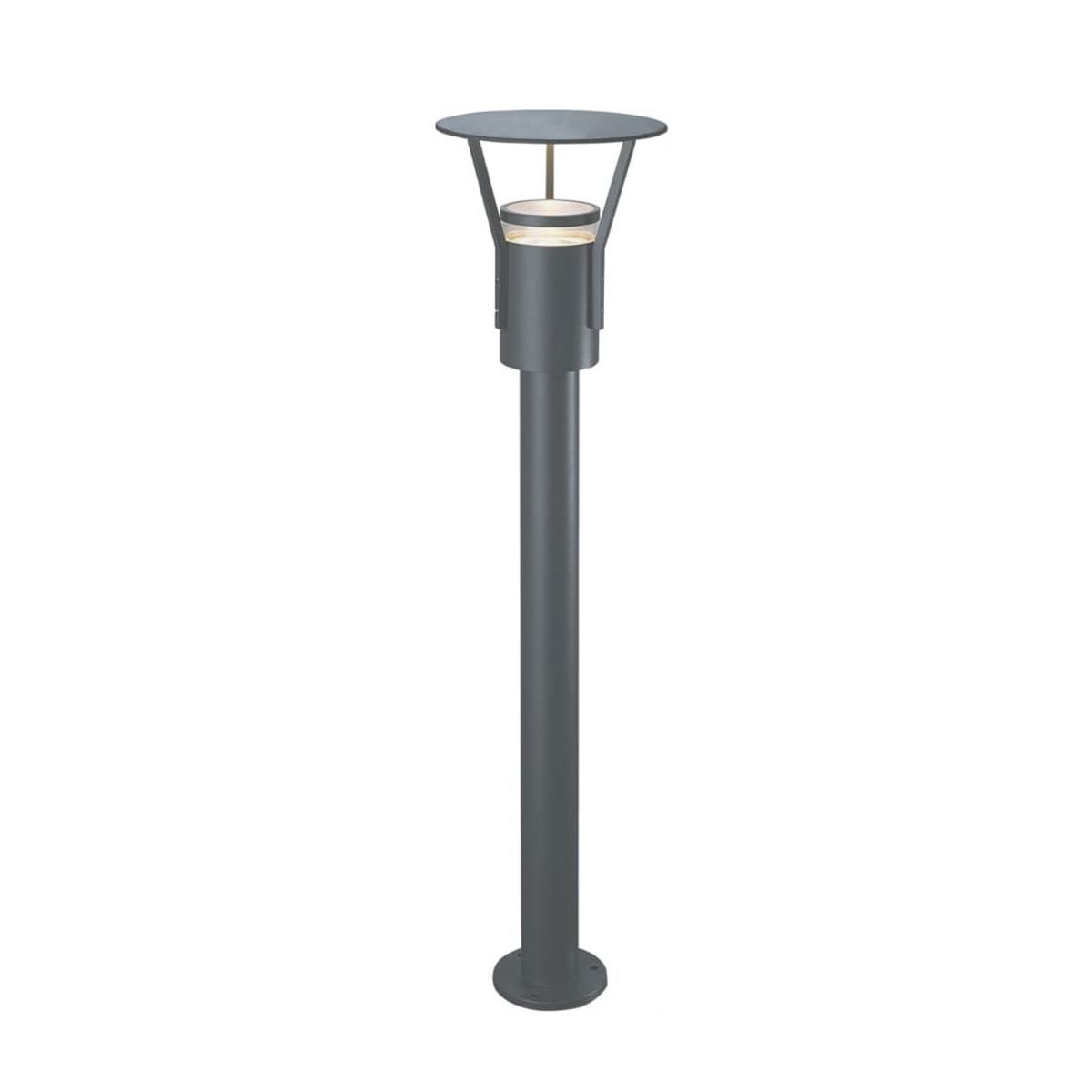 Bedlampe - Havelamper - Mørkegrå - E27 - 230V - EKLOF II - IP54