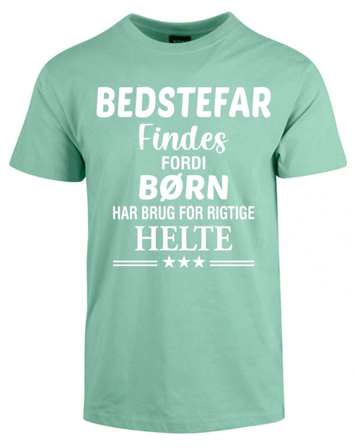 Bedstefar findes fars dag t-shirt - Mint