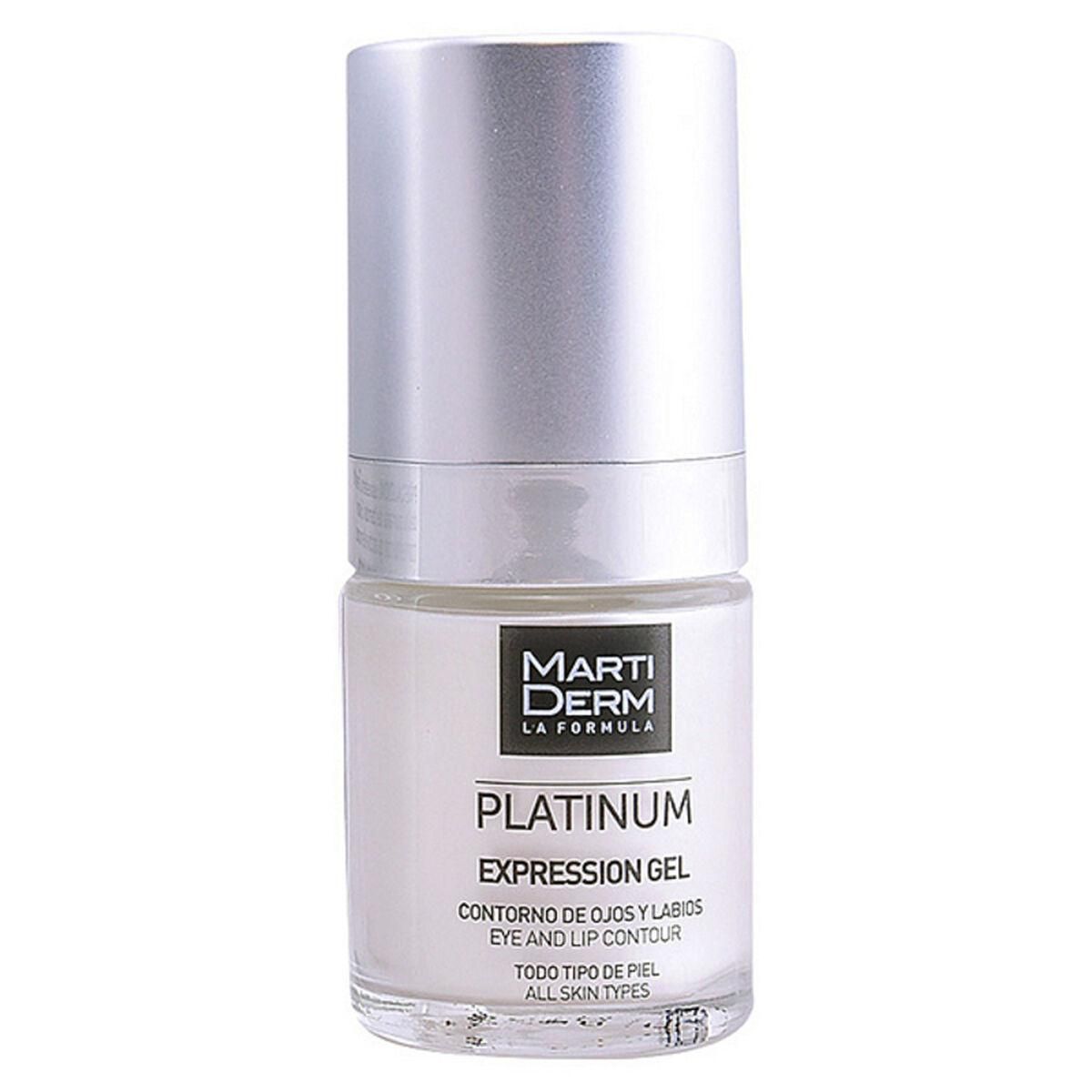 Behandling til øjenpleje og læber Platinum Martiderm Platinum Expression (15 ml) 15 ml