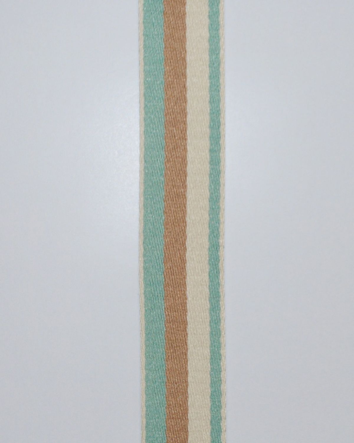 Beige/brun/mørk mint - Gjordbånd 40 mm - 100% Polyester