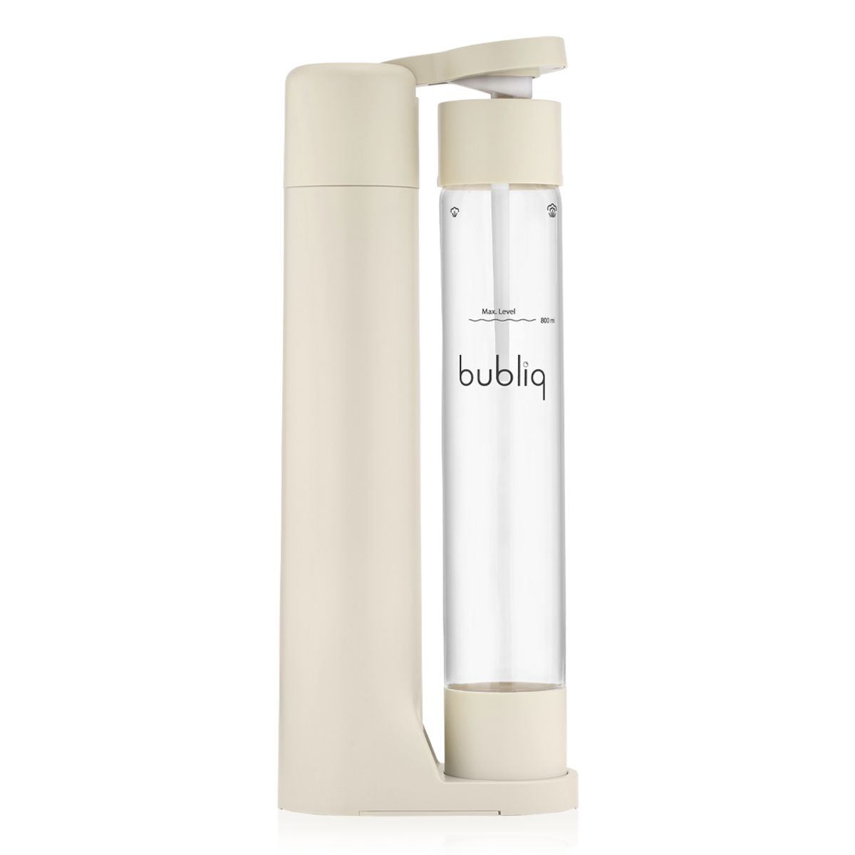 Beige bubliq drink carbonator