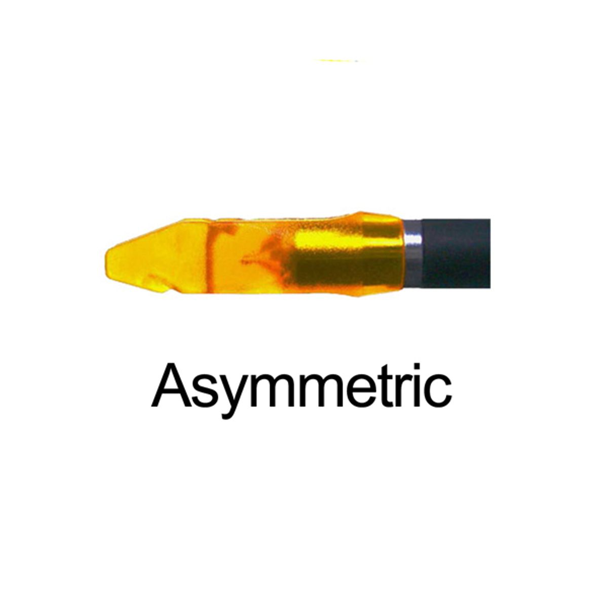 Beiter nock asymmetric #2 25 stk-Fl. Gul