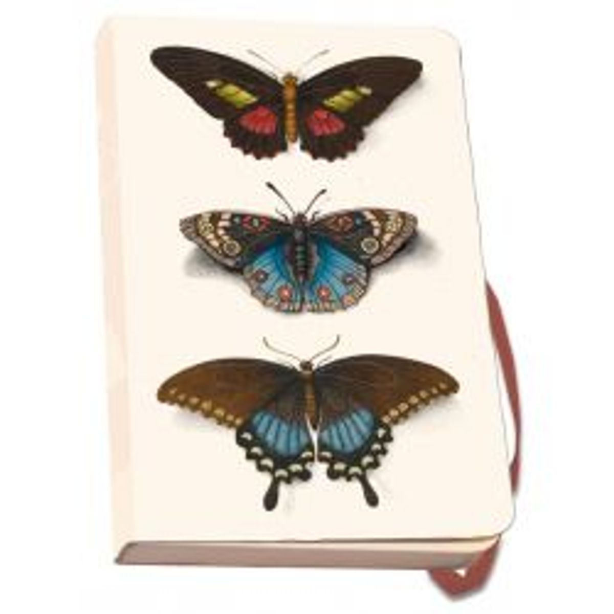 Bekking & Blitz Notebook A6 Butterflies - Notesbog