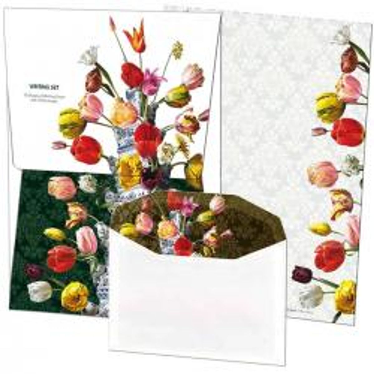 Bekking & Blitz Writing Set Tulips - Brevpapir