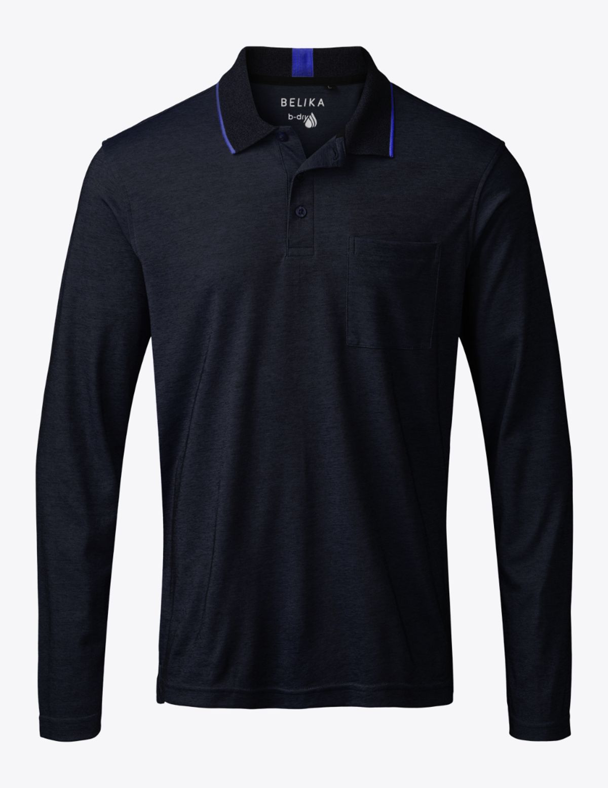 Belika Polo M/ Lange Ærmer Valencia B-dry _5x-large