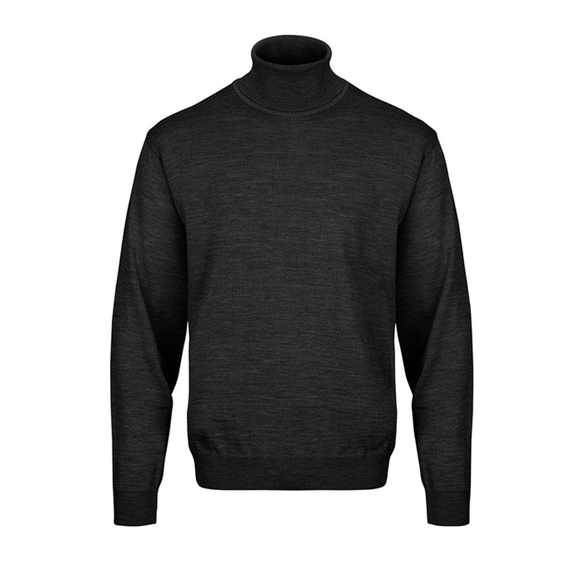 Belika Rullekrave-pullover - Sort-s