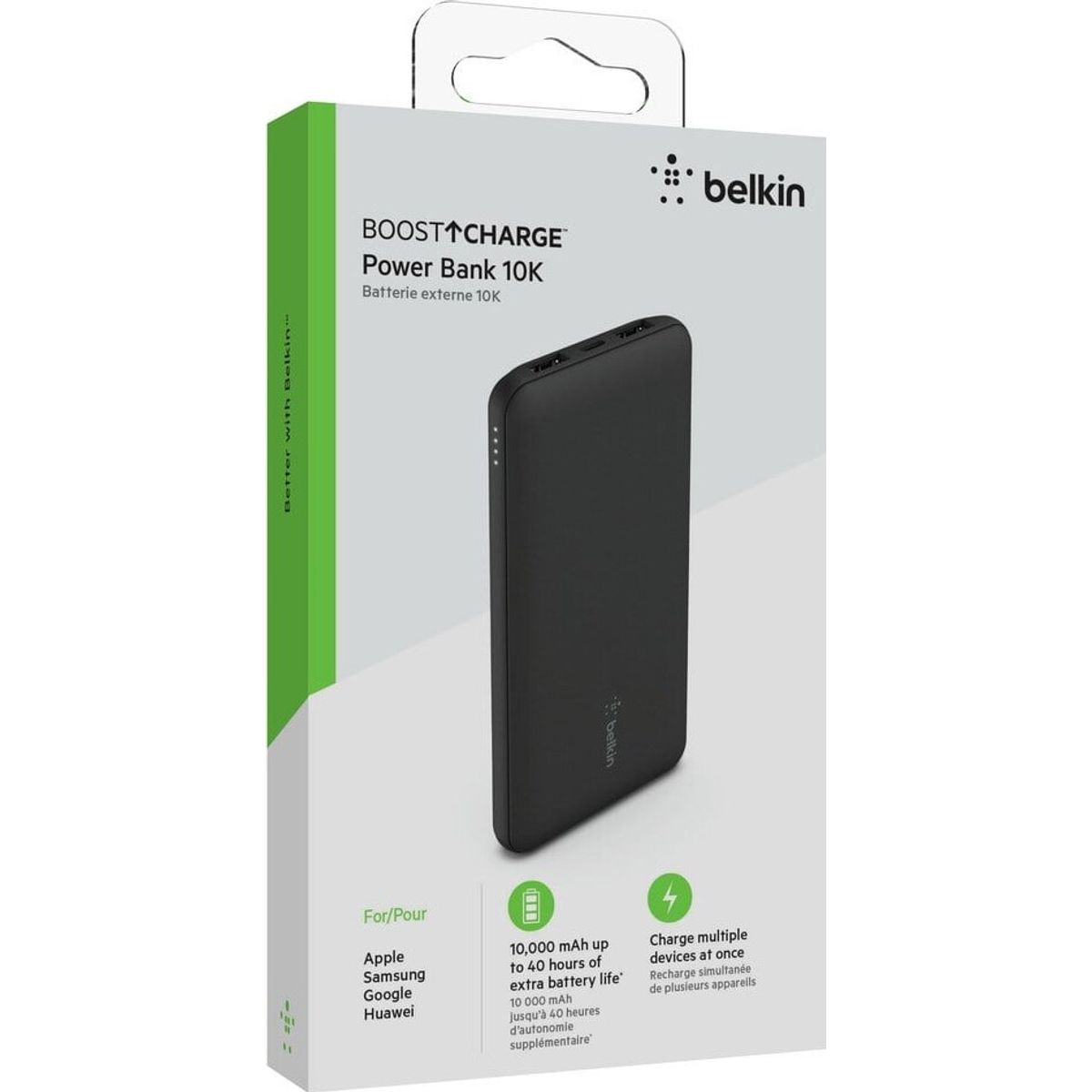 Belkin - Powerbank M/usb-c 10.000 Mah 15w, Sort