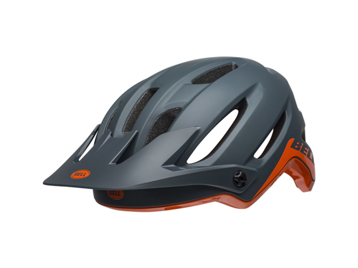 Bell 4Forty Mips - Cykelhjelm - Str. 59-63 cm - Mat-Glans Grå/Orange