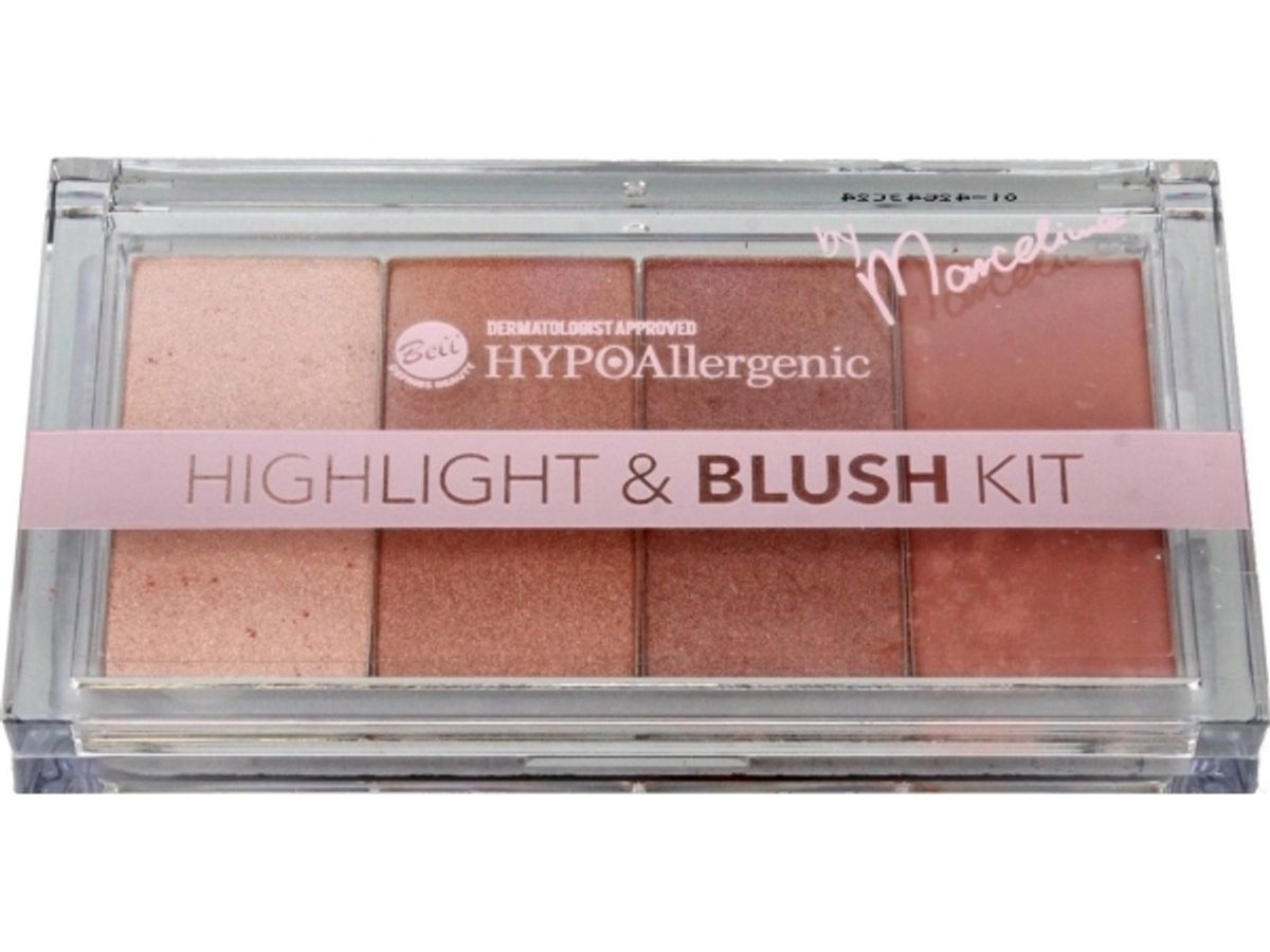 Bell Bell Hypoallergenic Highlight & Blush Kit Rozwietlaczy I Róu 20G