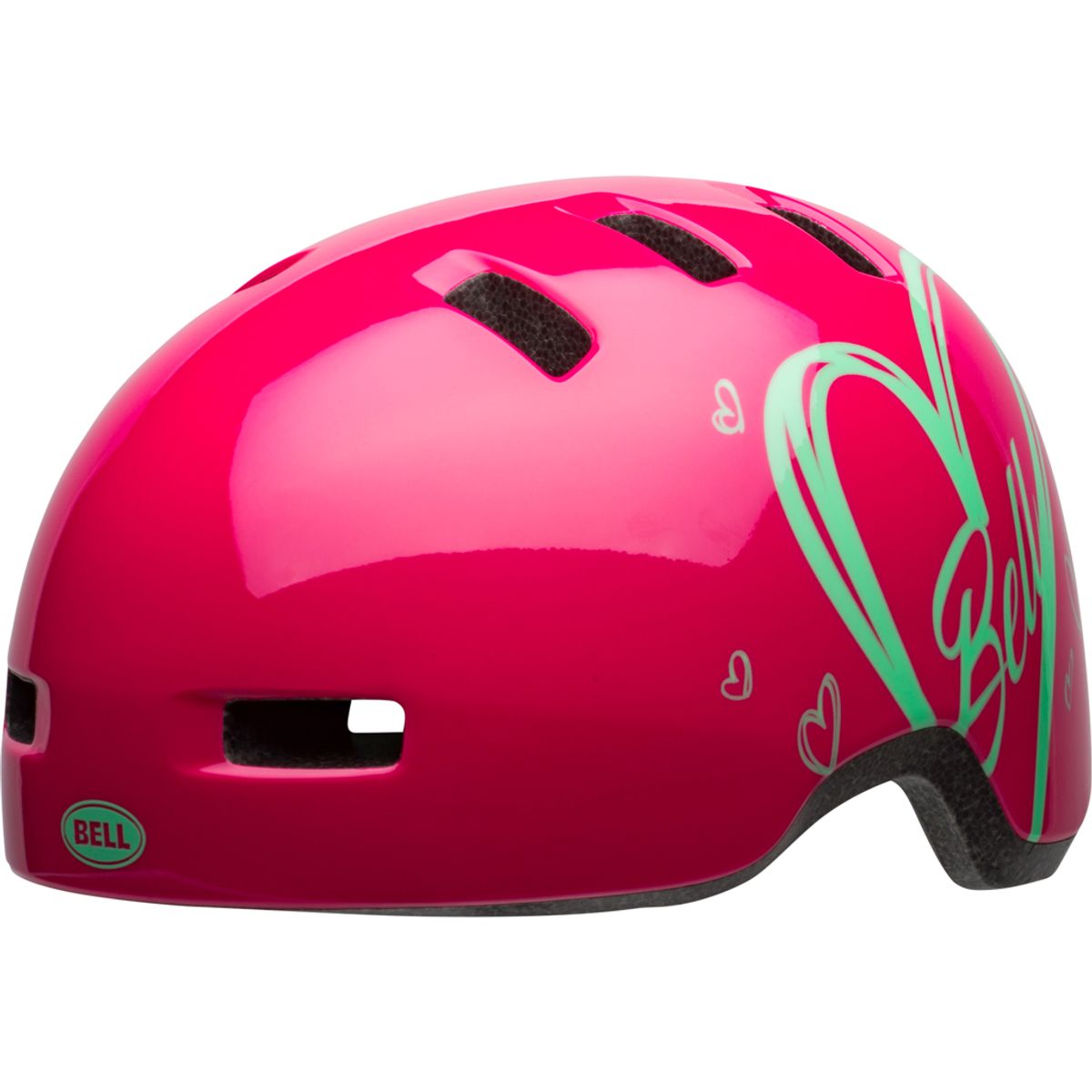 Bell Lil Ripper - Cykelhjelm - Adore Glans Pink - Str. 45-52 cm