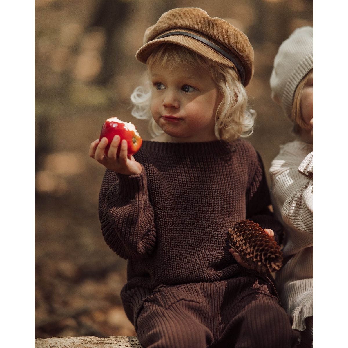 Bello sweater brown - Brown / 2-3y - 98cm