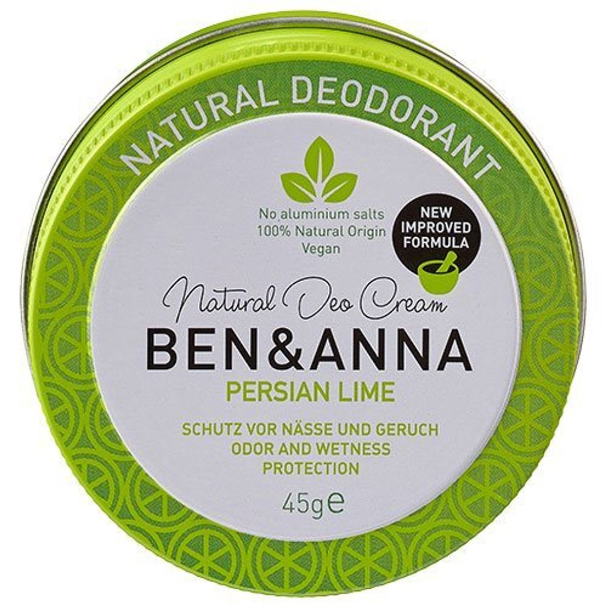 Ben & Anna Deo Cream - Persian Lime - 45 gram