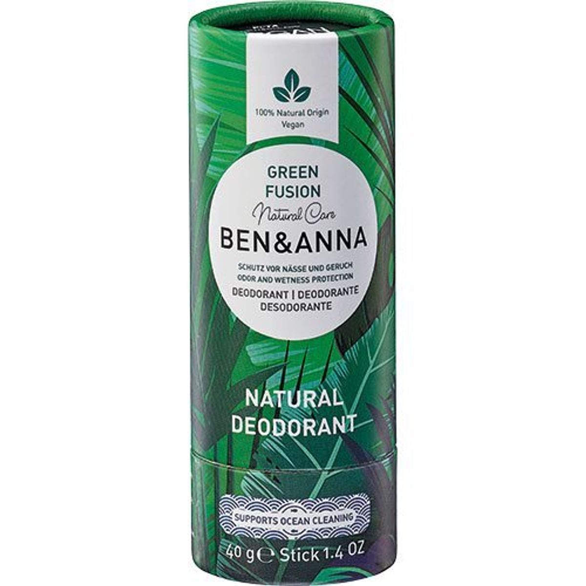 Ben & Anna Deodorant - Green Fusion - 40 gram