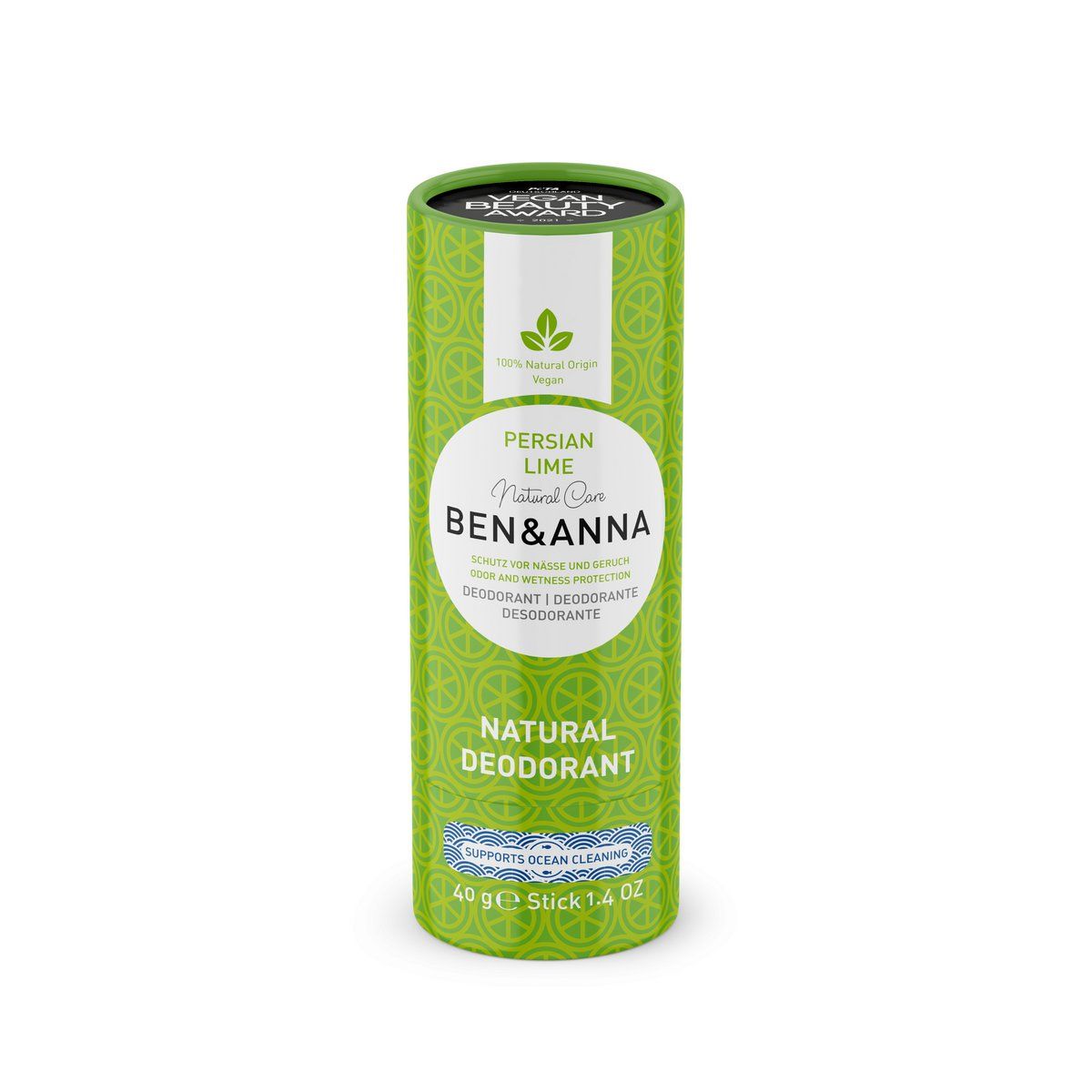 BEN & ANNA - NATURLIG DEODORANT STICK - PERSIAN LIME - deodorant - BEN & ANNA - StudioBuus