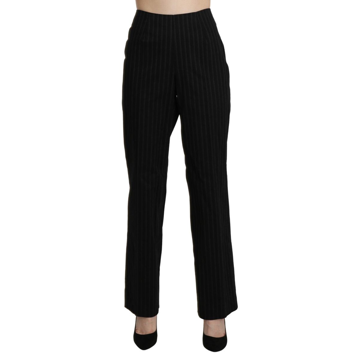 BENCIVENGA Elegant High Waist Black Pants