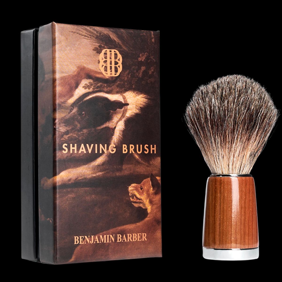 Benjamin Barber Classic Shaving Brush Wood (1 stk)