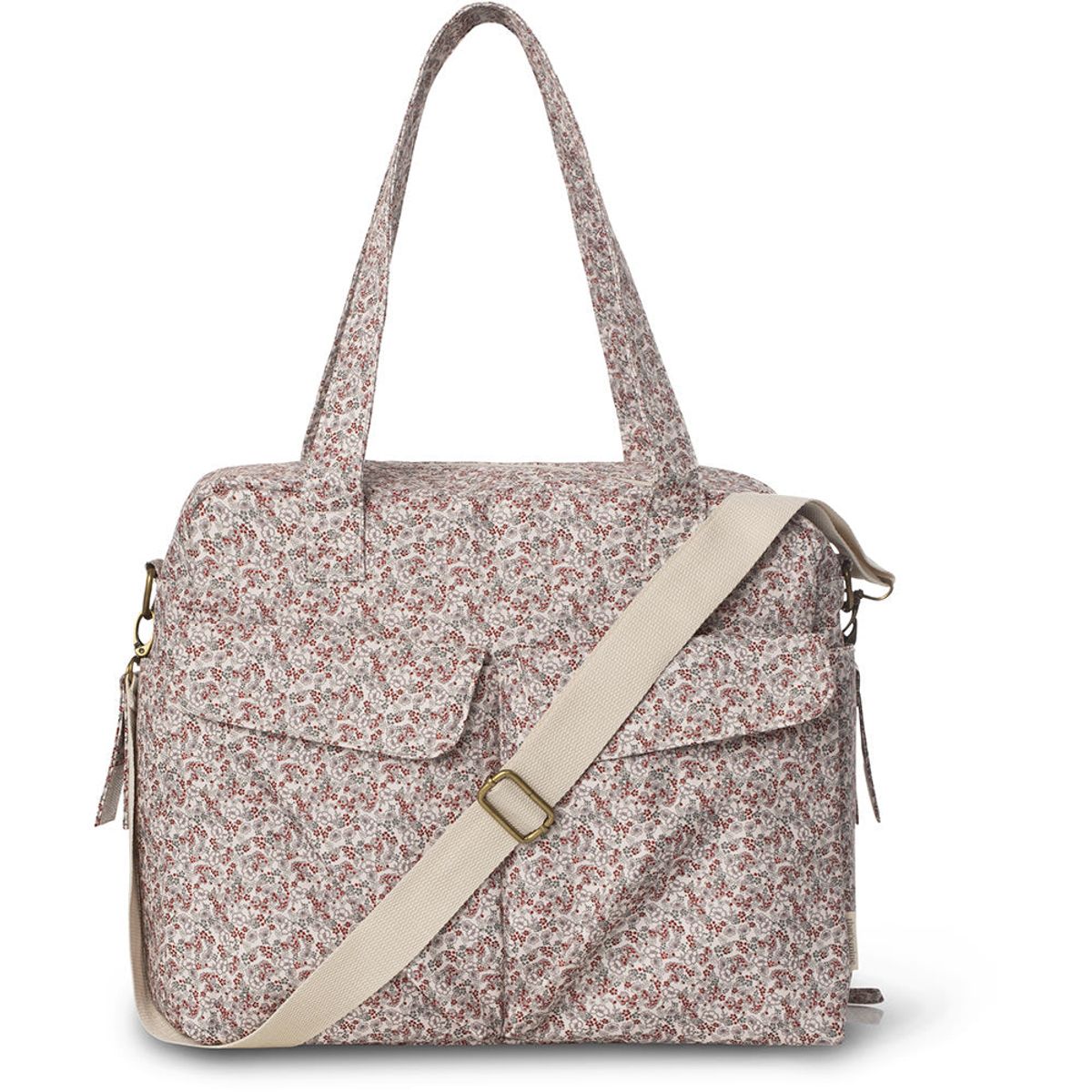 Benne nursing bag - Bouquet rouge