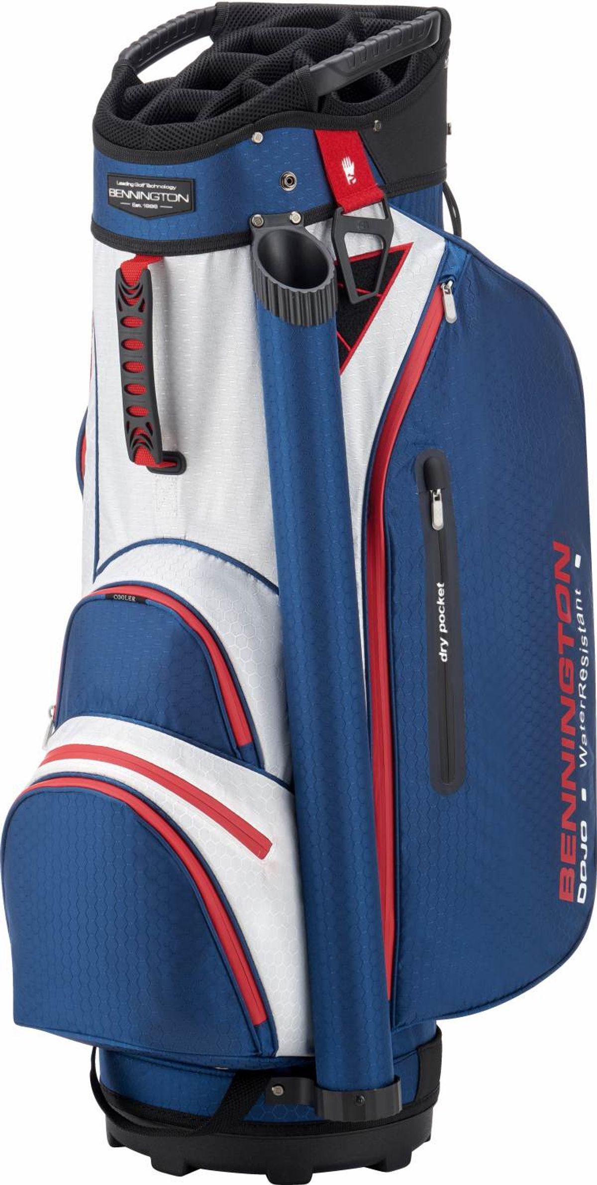 Bennington Dojo Vandafvisende Vognbag - Navy/White/Red