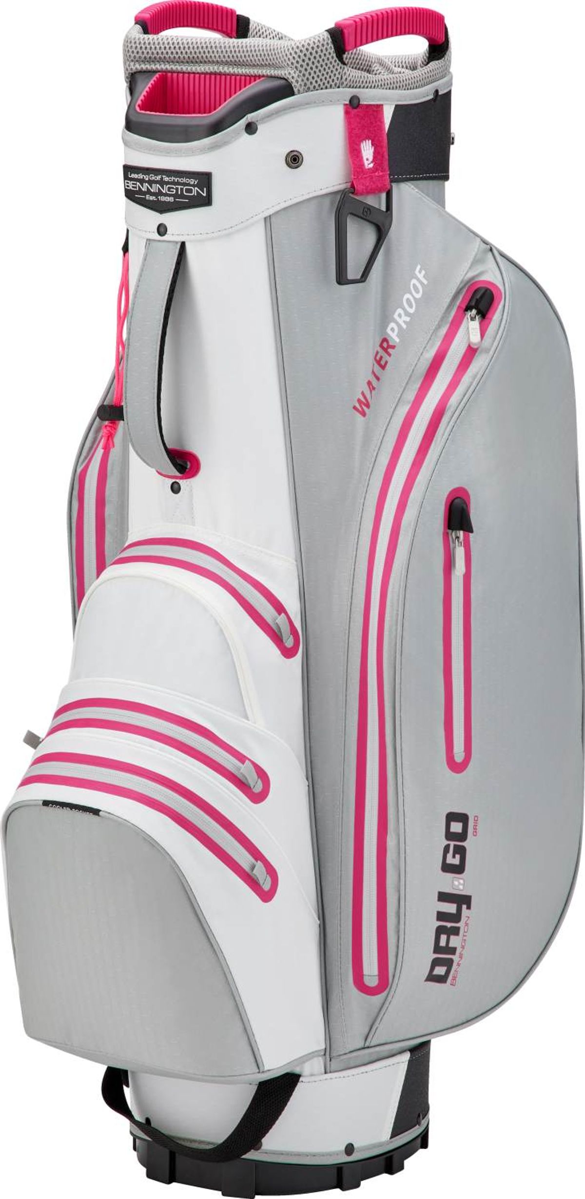 Bennington Dry Go Vandtæt Dame Vognbag - Silver/White/Pink