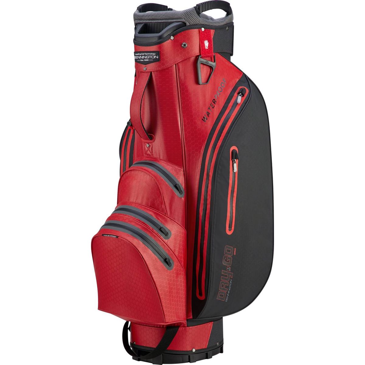 Bennington Dry Go Vandtæt Vognbag - Red/Grey/Black