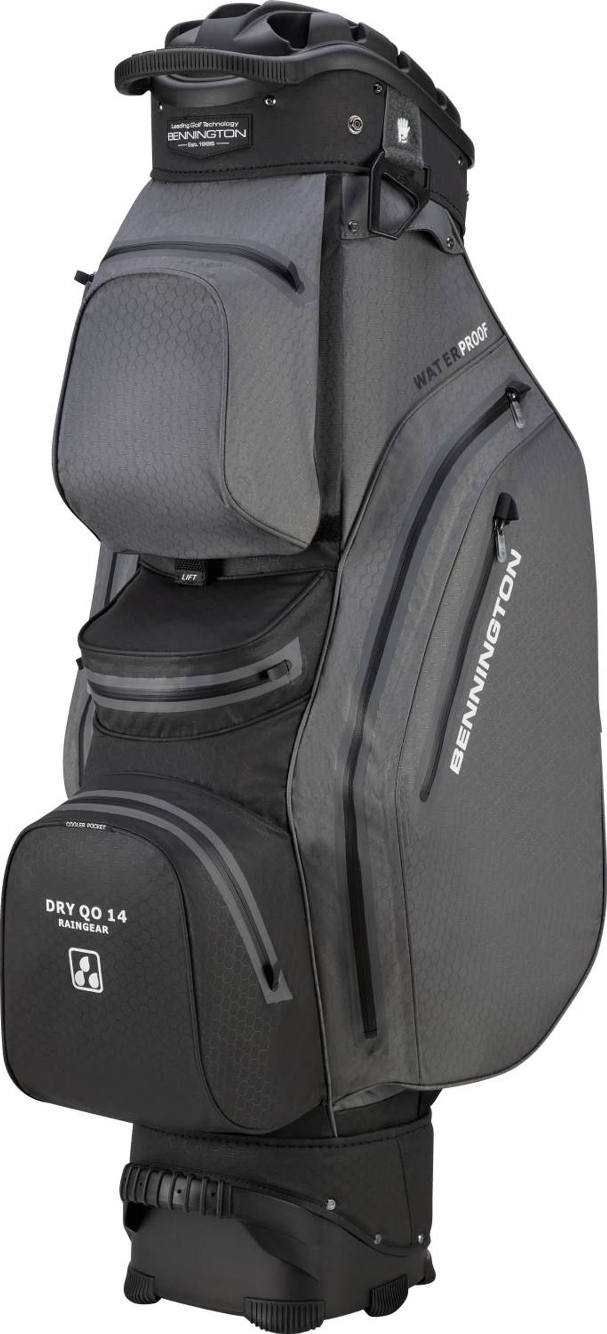 Bennington QO14 Vandtæt Vognbag - Canon Grey/Black