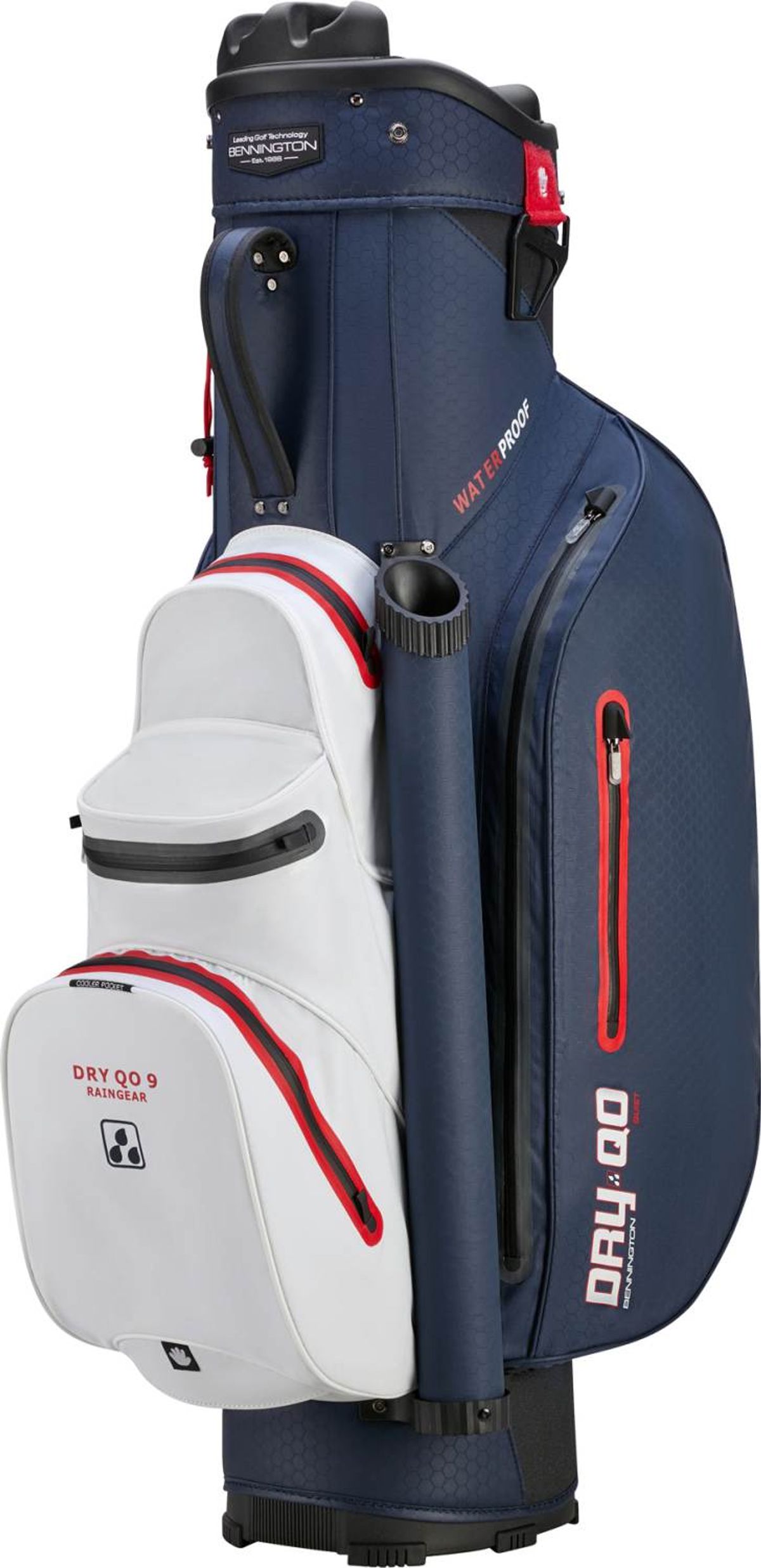 Bennington QO9 Vandtæt Vognbag - Navy/White/Red