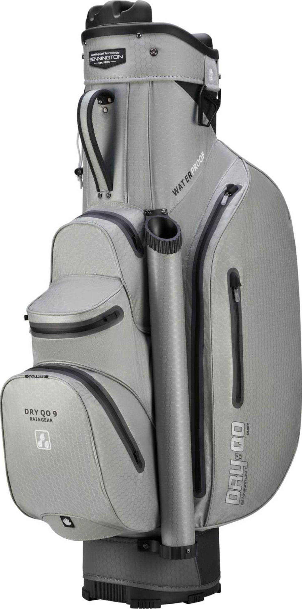 Bennington QO9 Vandtæt Vognbag - Silver/Dark Grey