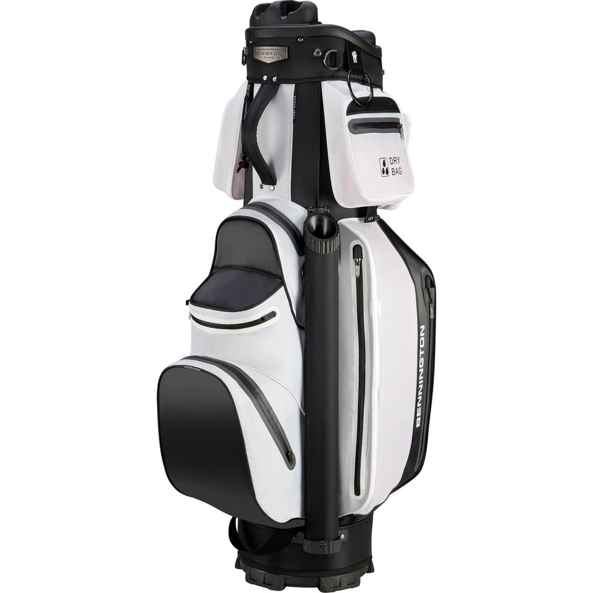 Bennington Select 360 Vandtæt Vognbag - White/Black