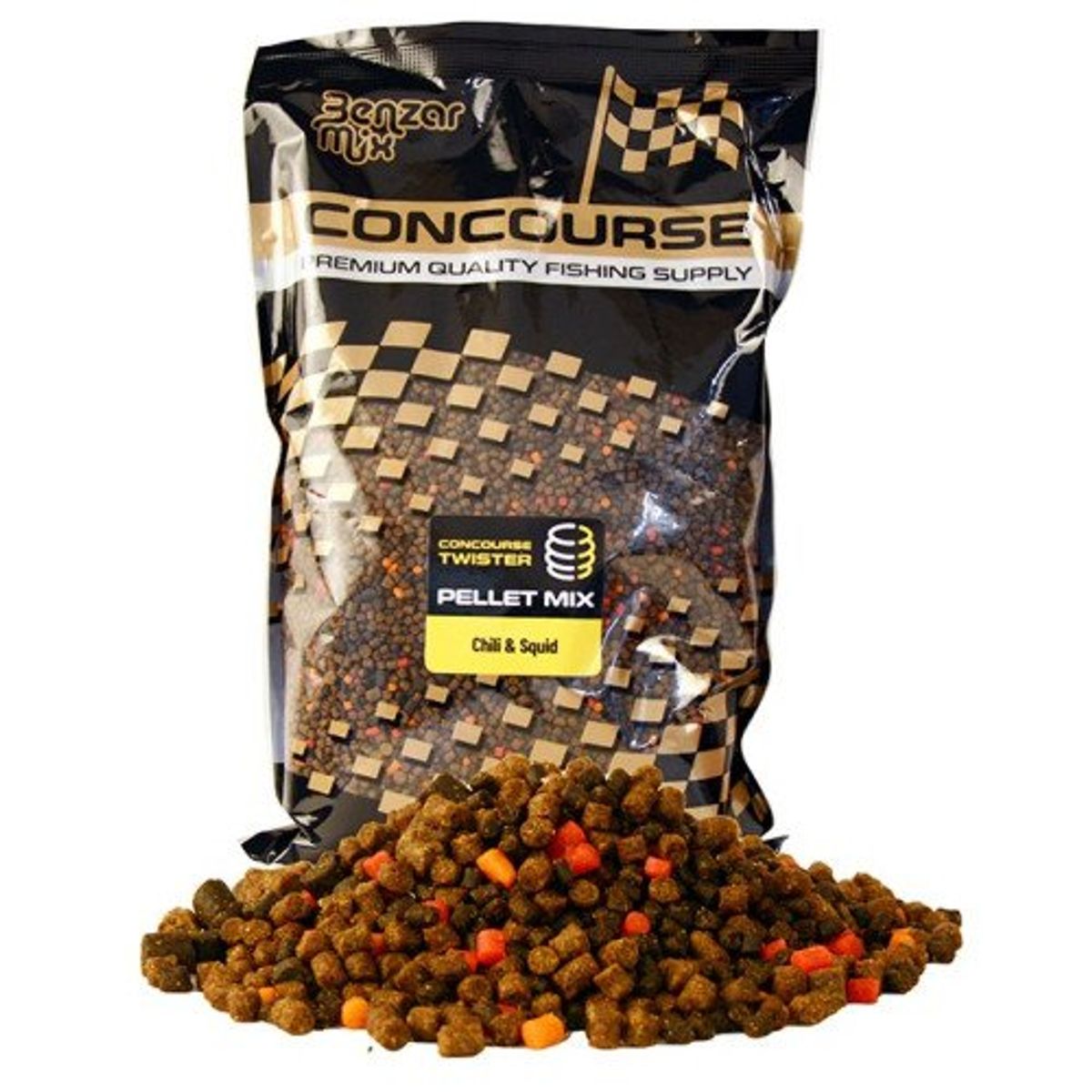 Benzarmix Concourse Twister Pellet Mix Chili & Squid