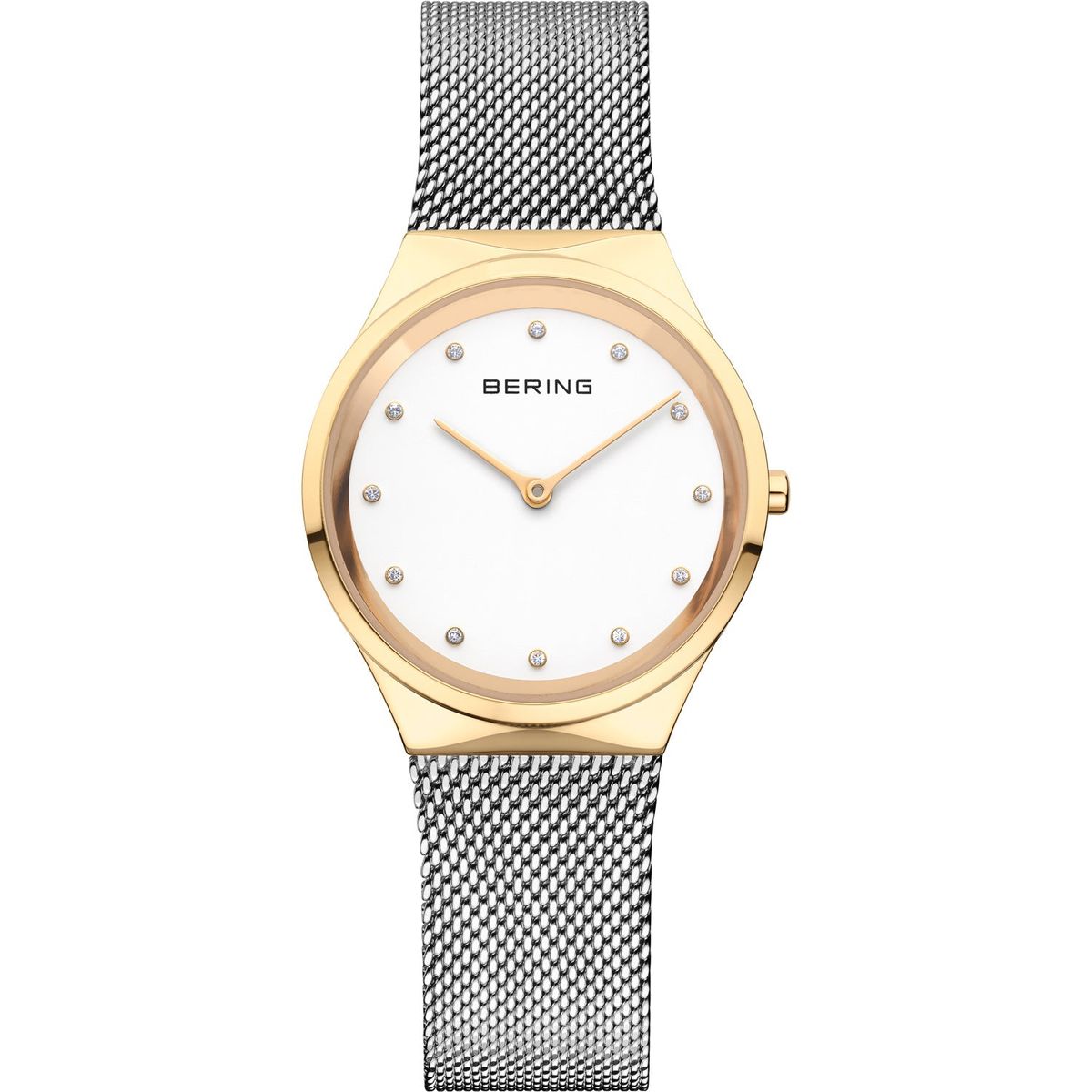 Bering - Classic Dameur, bicolor Guld PVD stål