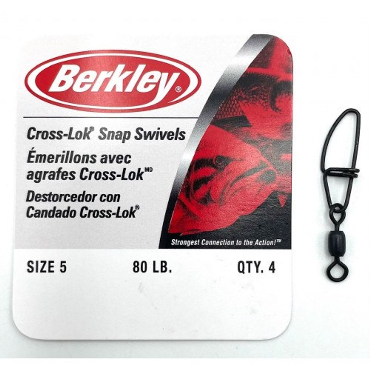 Berkley Cross-Lok Snap Swivels