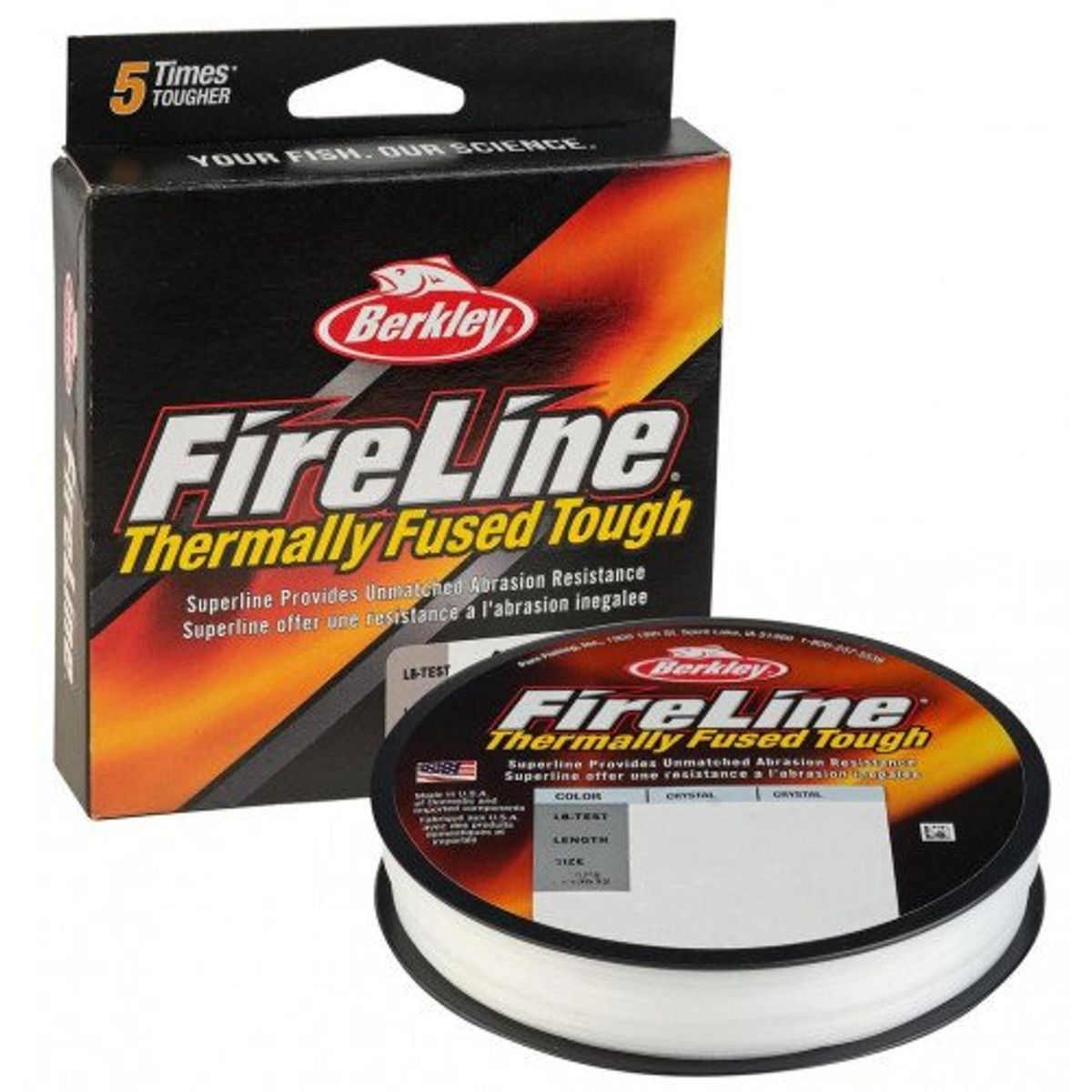 Berkley Fireline Fused-8 150m Crystal