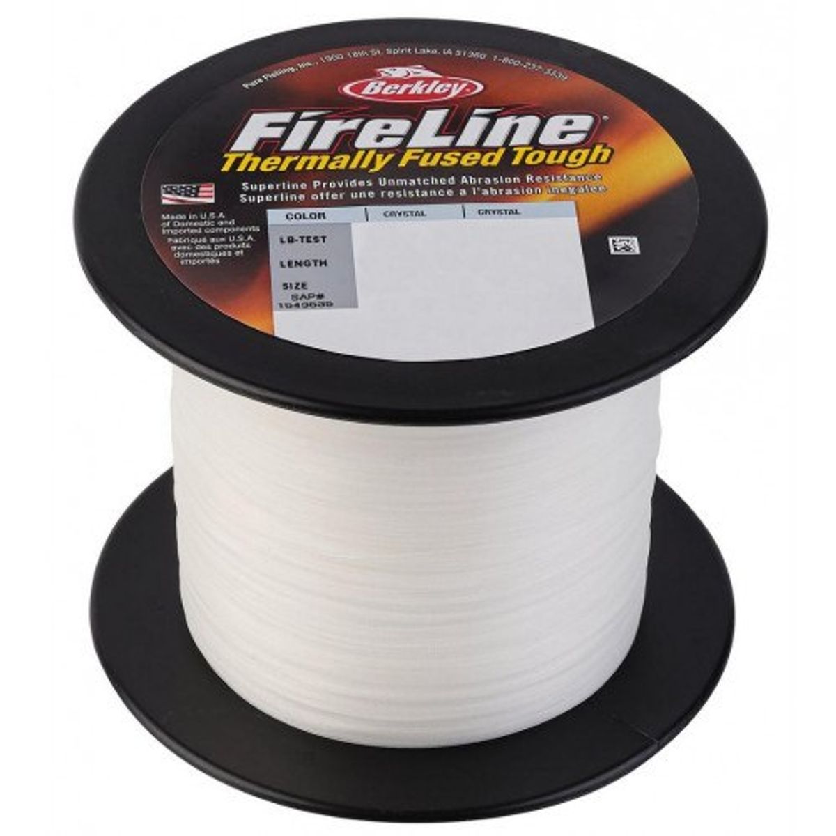 Berkley Fireline Fused-8 Crystal 1800m