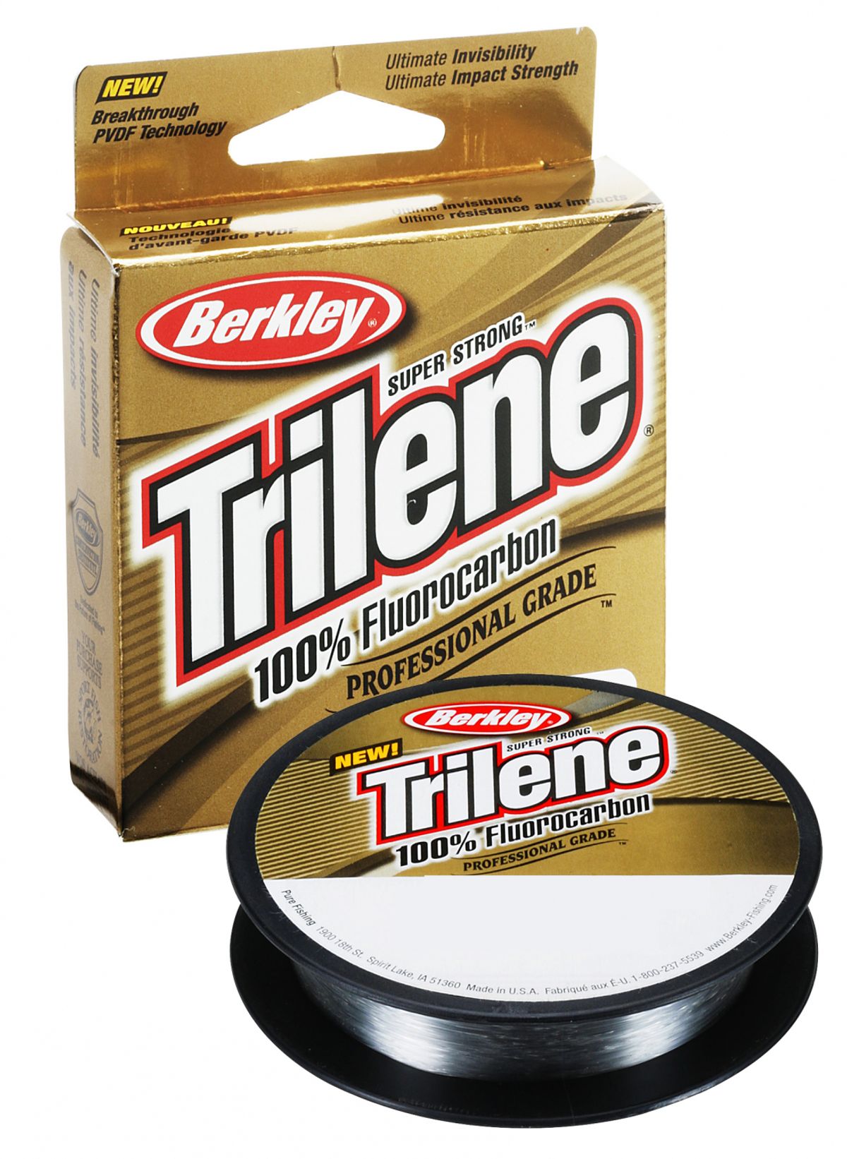 Berkley Trilene Fluo carbon 50m Fiskeline 50m 0,30