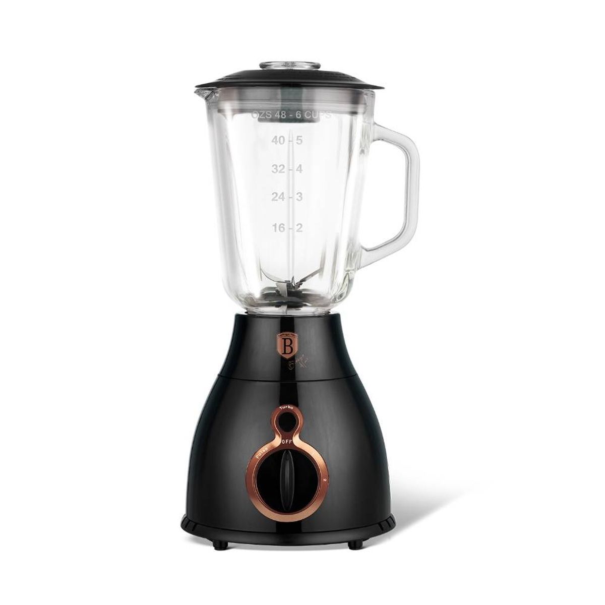 Berlinger Haus - Blender 1.5L / 650W med glasbeholder - Black Rose Edition