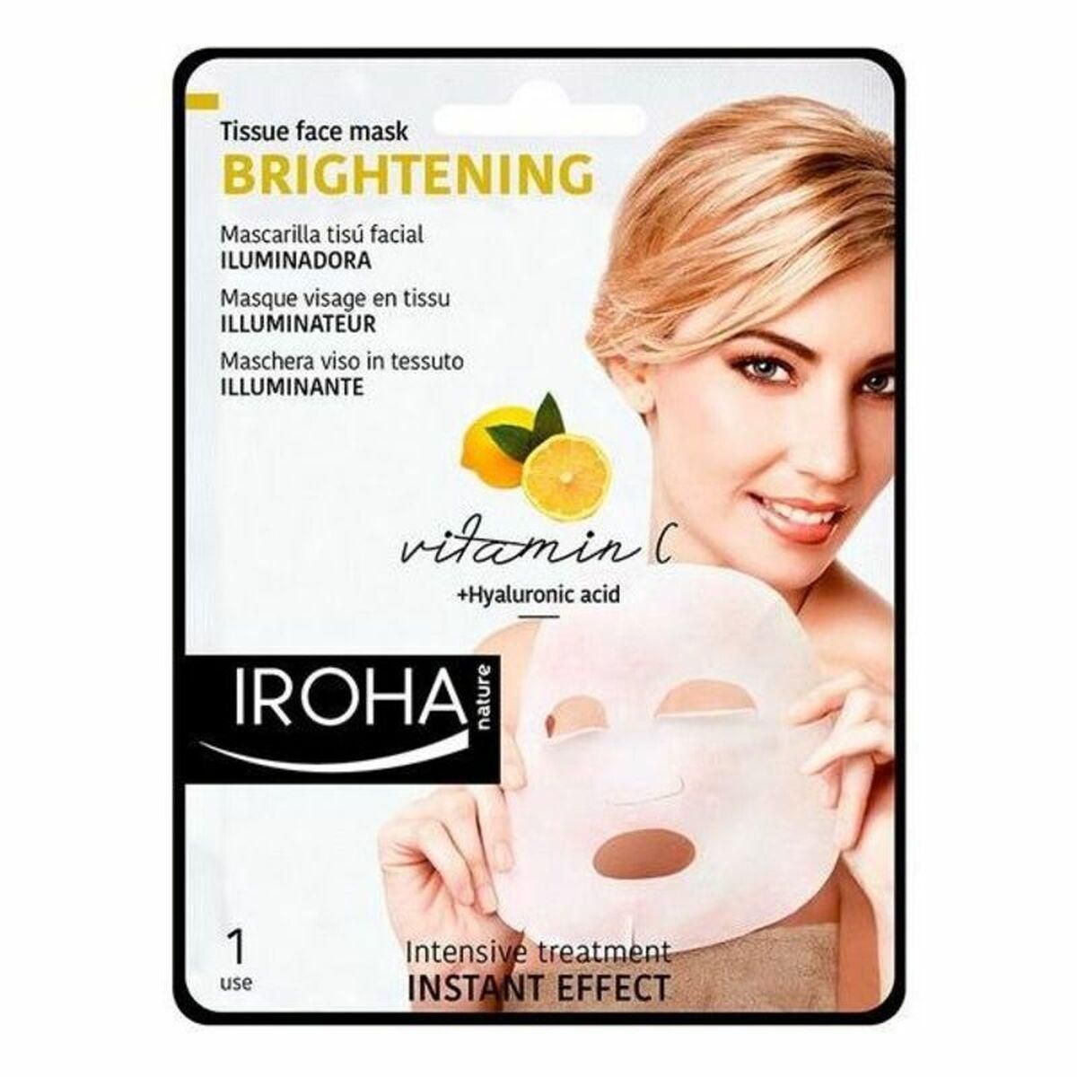 Beroligende maske Tissue Iroha Tissue Mask C Ha (1 enheder)