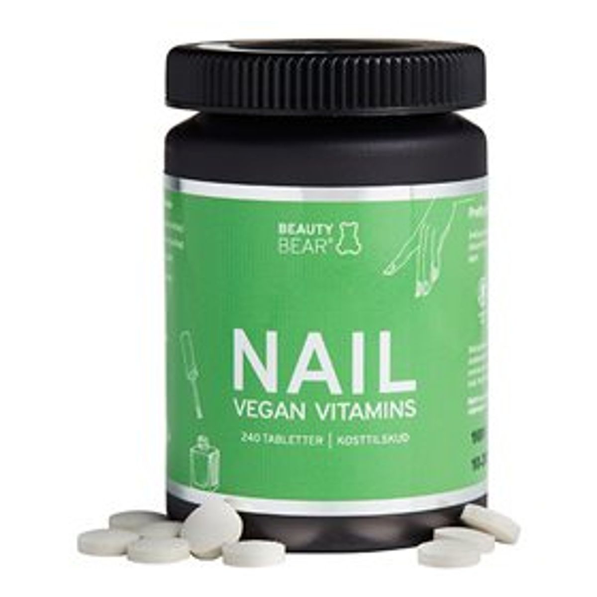 Berthelsen NAIL vitamin tabletter &bull; 240 tab.