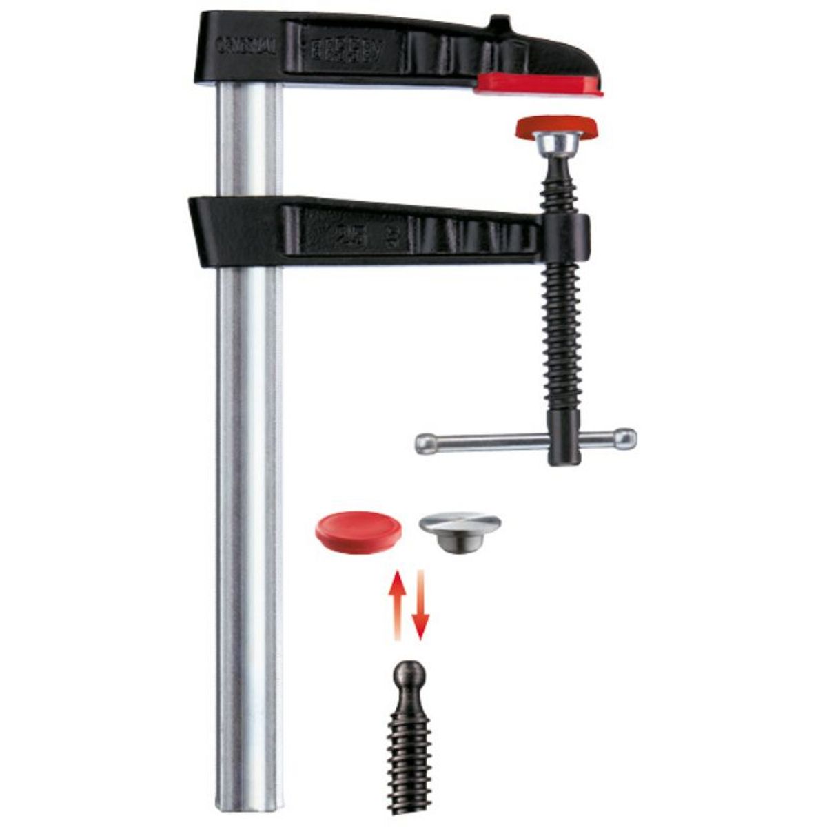 BESSEY Tvinge 20 X 10 cm m. knebel