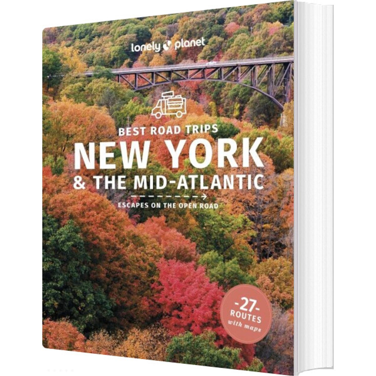 Best Road Trips New York & The Mid-atlantic - Lonely Planet - English Book