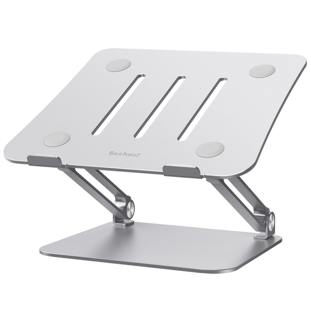 BESTAND justerbar alu holder til Tablet / Laptop 10-17 - Sølv