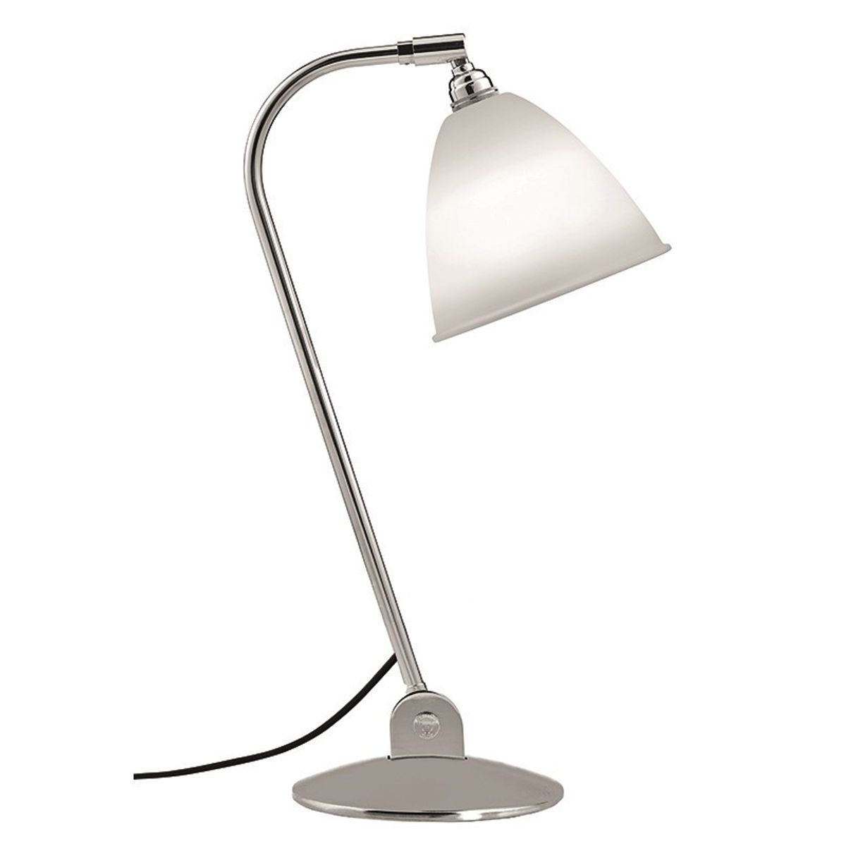 Bestlite BL2 Bordlampe fra GUBI (Porcelæn / Krom)