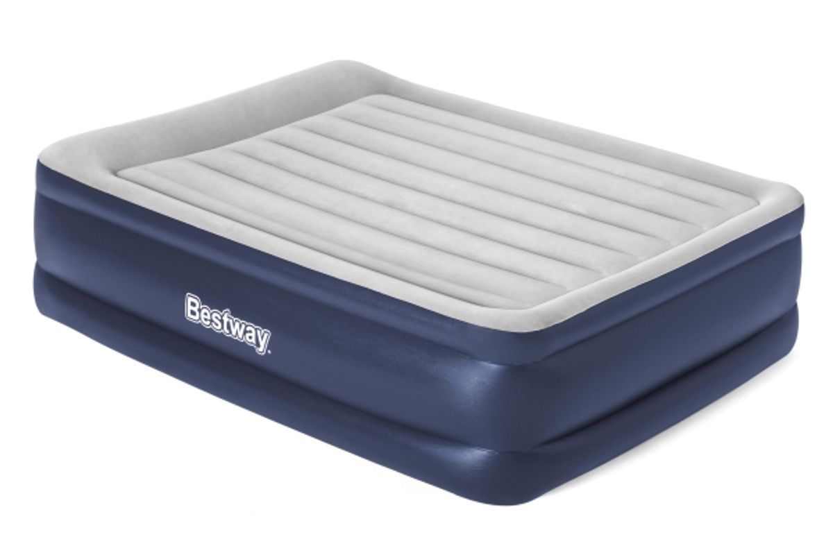 Bestway 67614, Dobbelt Madras, Queen Size, Rektandel, Indbygget Luftpumpe