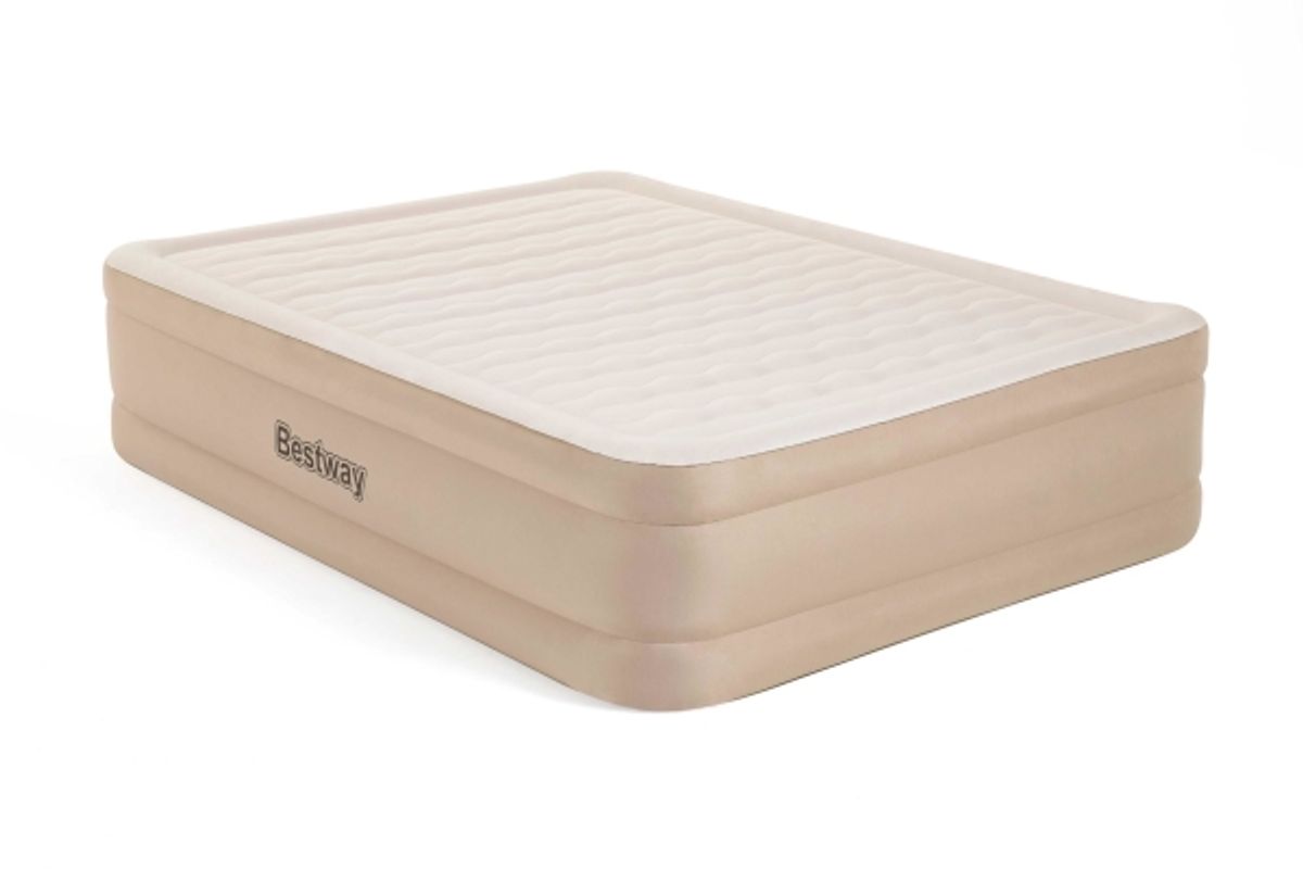 Bestway 69050 / 23, Dobbelt Madras, Queen Size, Rektandel, Indbygget Luftpumpe