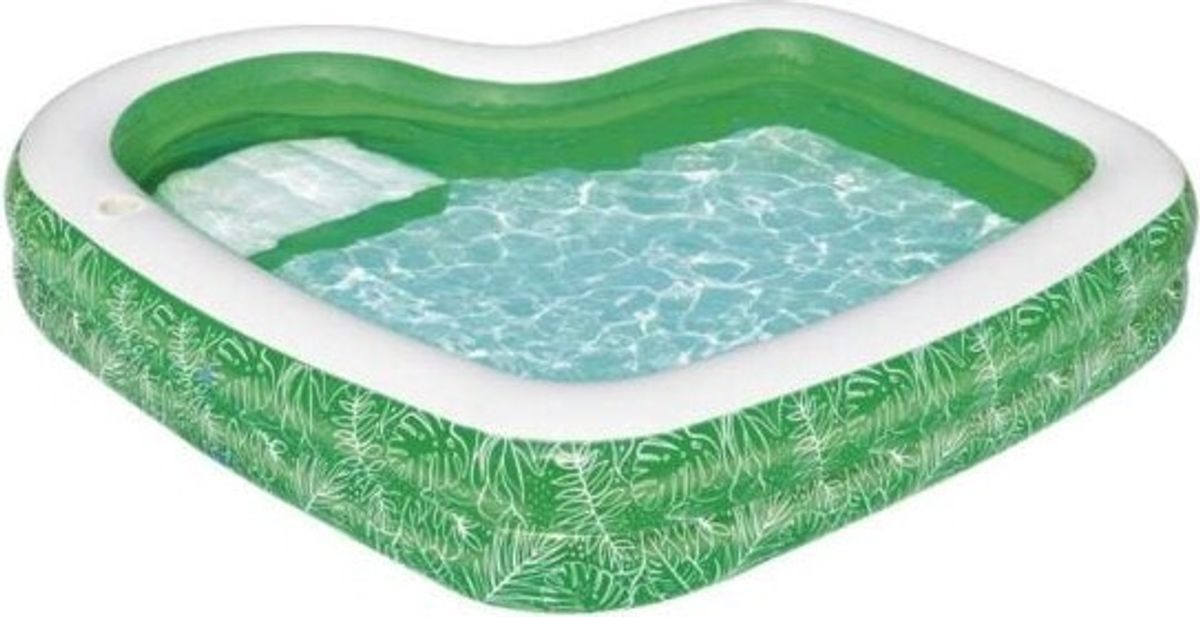 Bestway - Badebassin Til Børn - Tropical Paradise - 282 L - 231 X 231 Cm