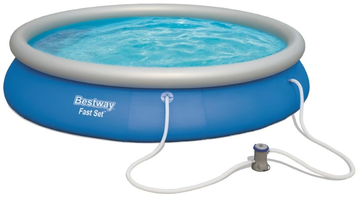 Bestway Fast Set Pool Sæt 457 x 84cm m/filter Pumpe