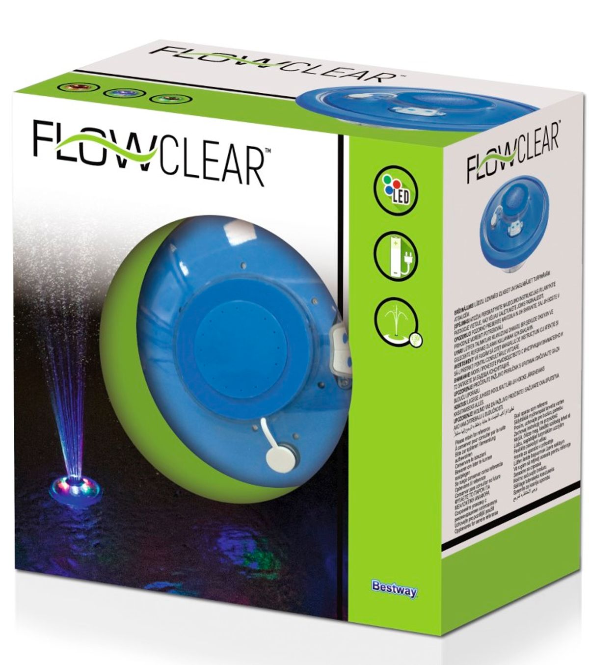 Bestway Flowclear Flydende Springvand til Pool