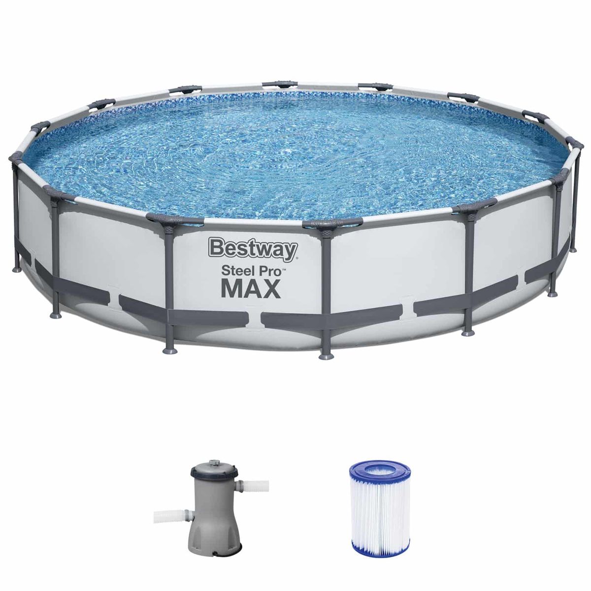 Bestway Frame Pool Steel Proâ¢ Sæt Ø427 cm