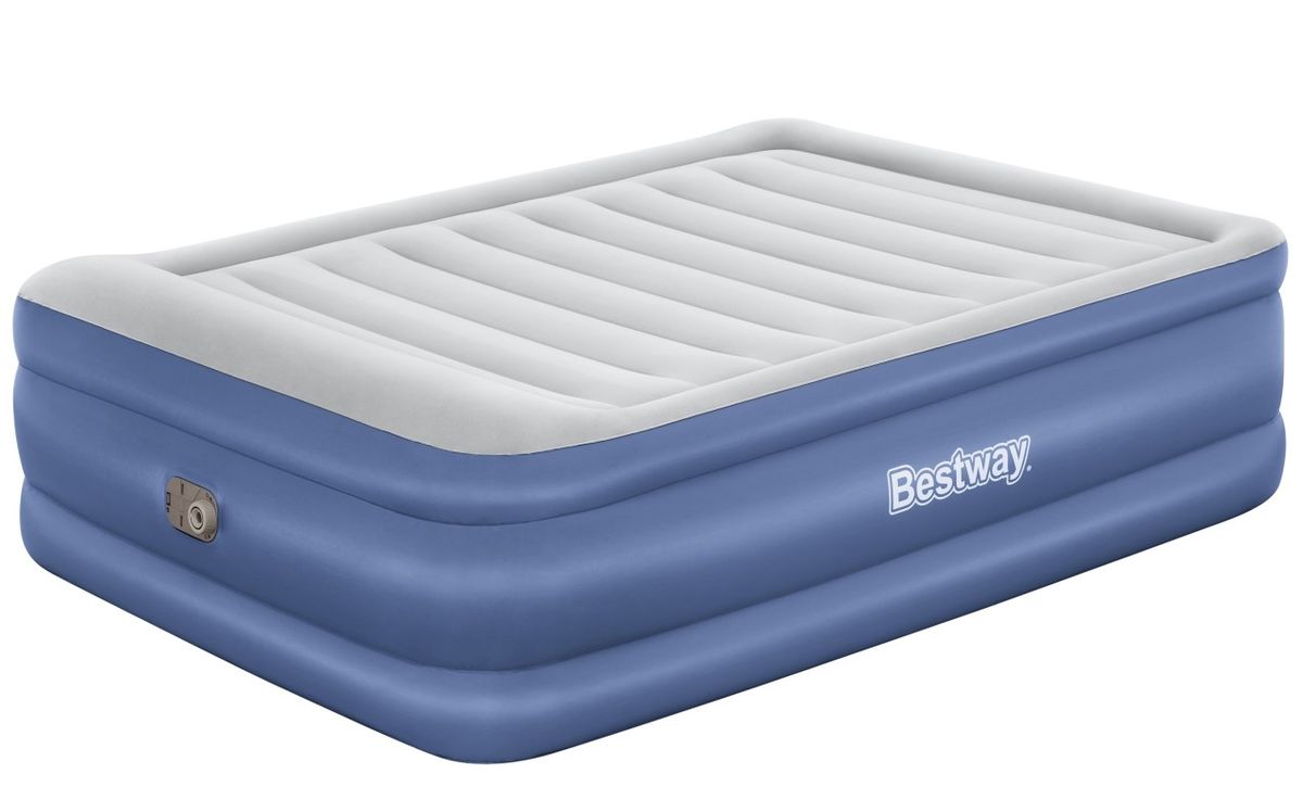 Bestway Tritech Luftmadras med indbygget AC Pumpe 203 x 152 x 61 cm